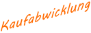 Kaufabwicklung