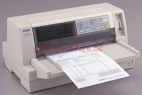 Epson LQ-680 Pro LQ680Pro Arztdrucker Apothekendrucker Flachbettdrucker LPT #017